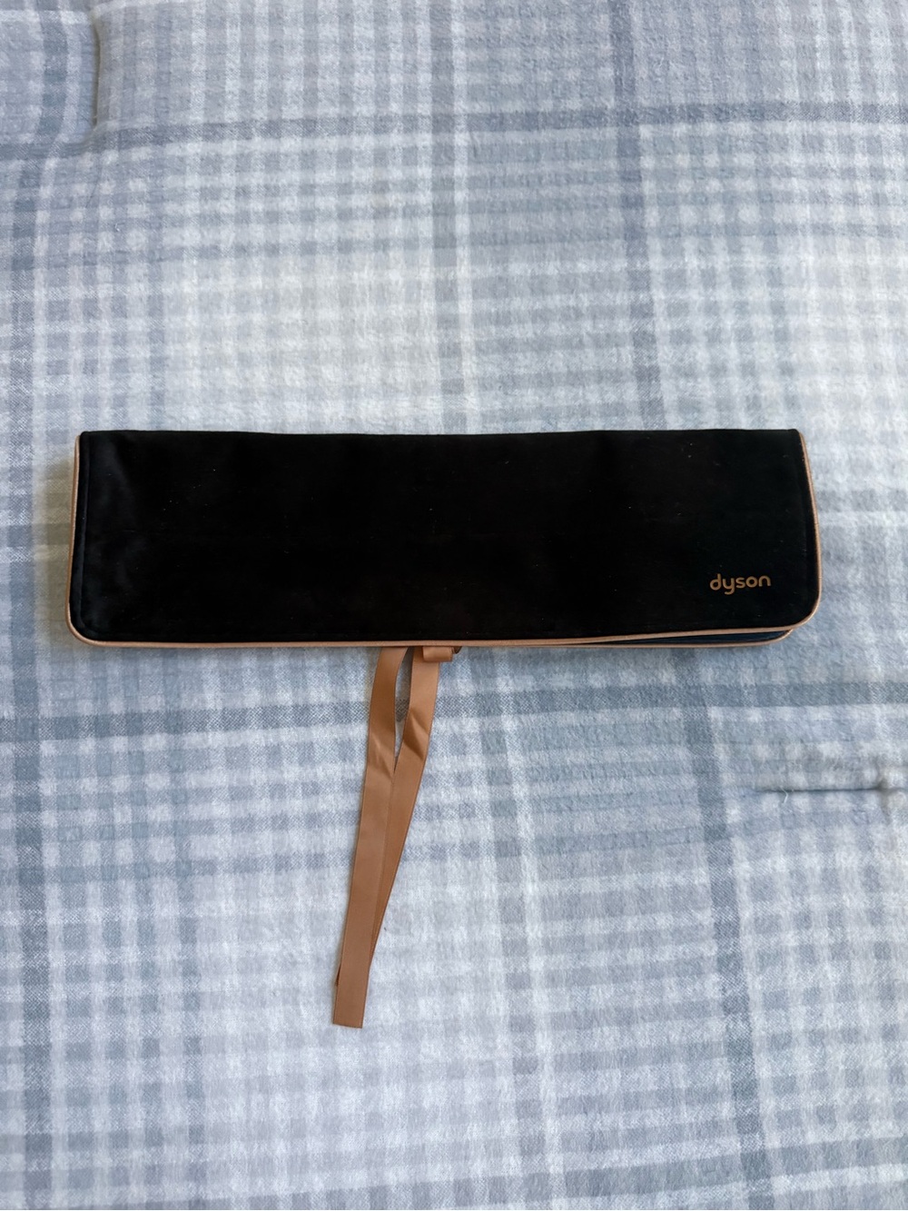Dyson Navy and Gold Foldable Hair Tool Pouch